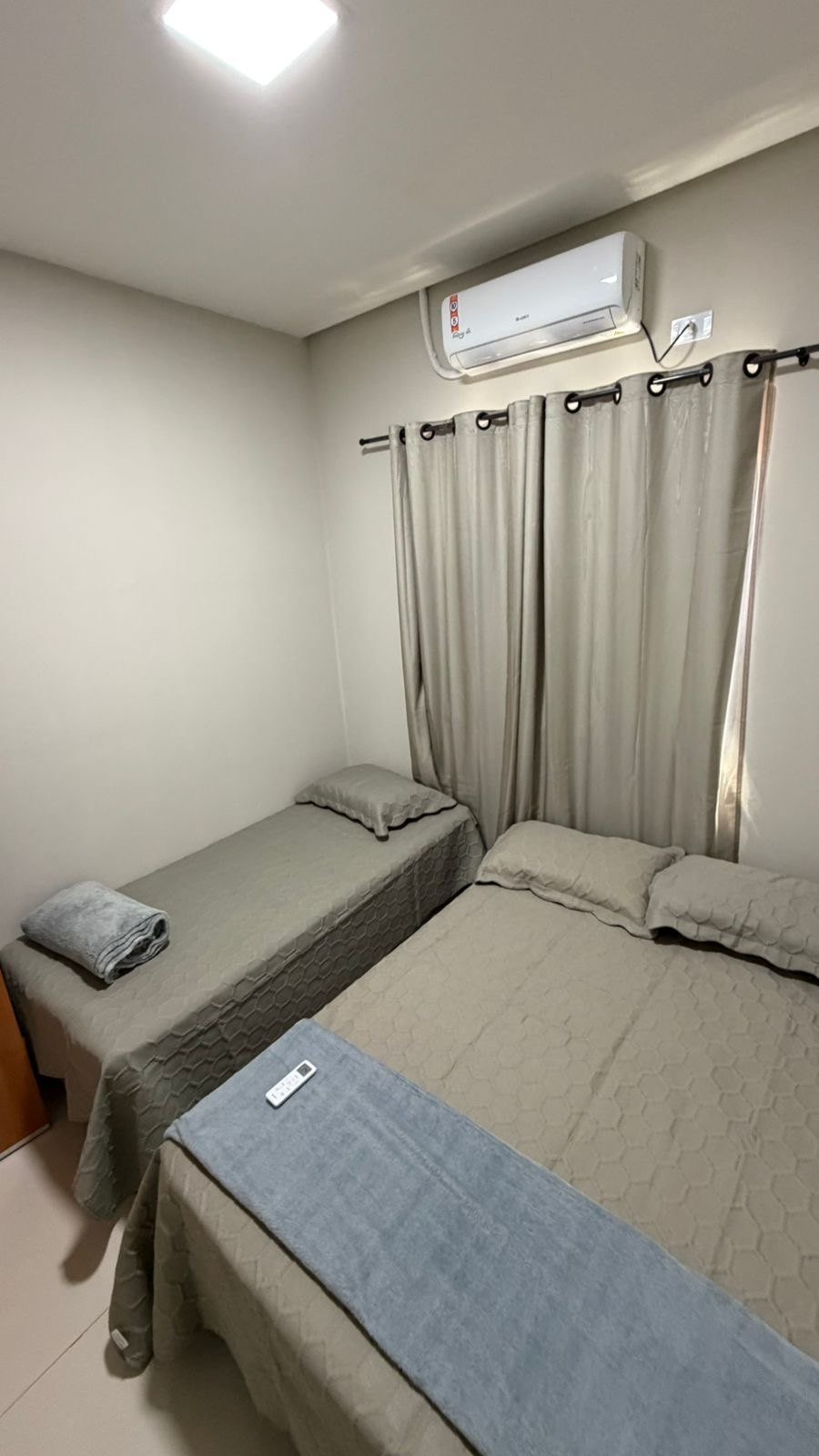 Quarto de apartamento do Flat da Serra em Caracol